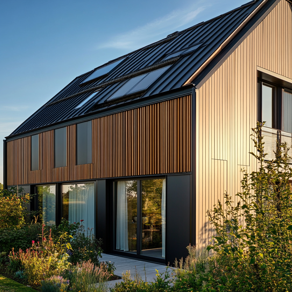 Qual deve ser a distância entre as ripas do telhado metálico?