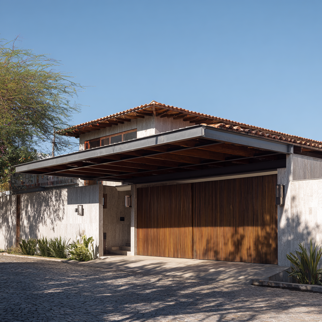 Cobertura em estrutura metálica